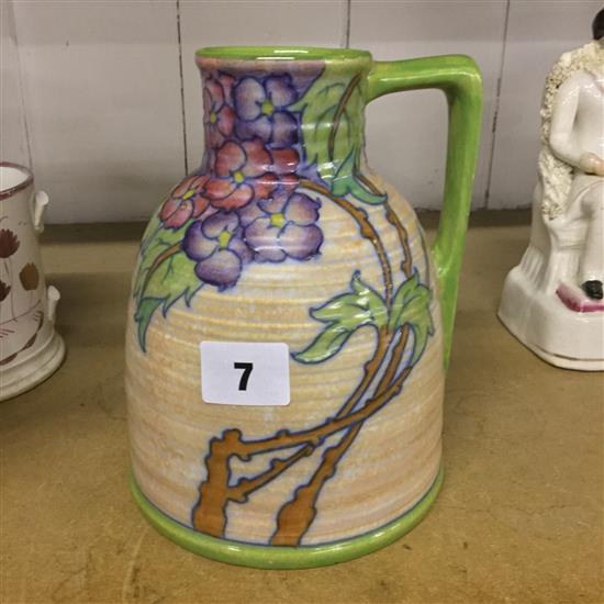 Charlotte Rhead beehive shaped jug